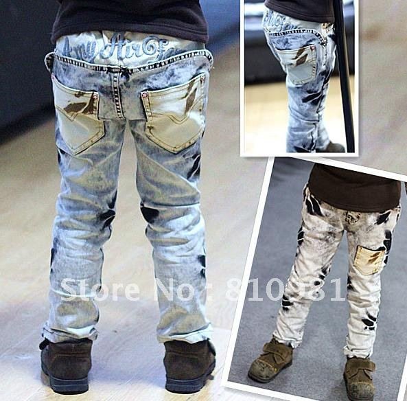 The new Korean children jeans trousers / Pants Kids 2817