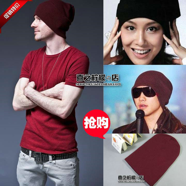 The new version of autumn and winter season, metrosexual couple of knitted wool hat cap, Baotou, welcome to place an order!