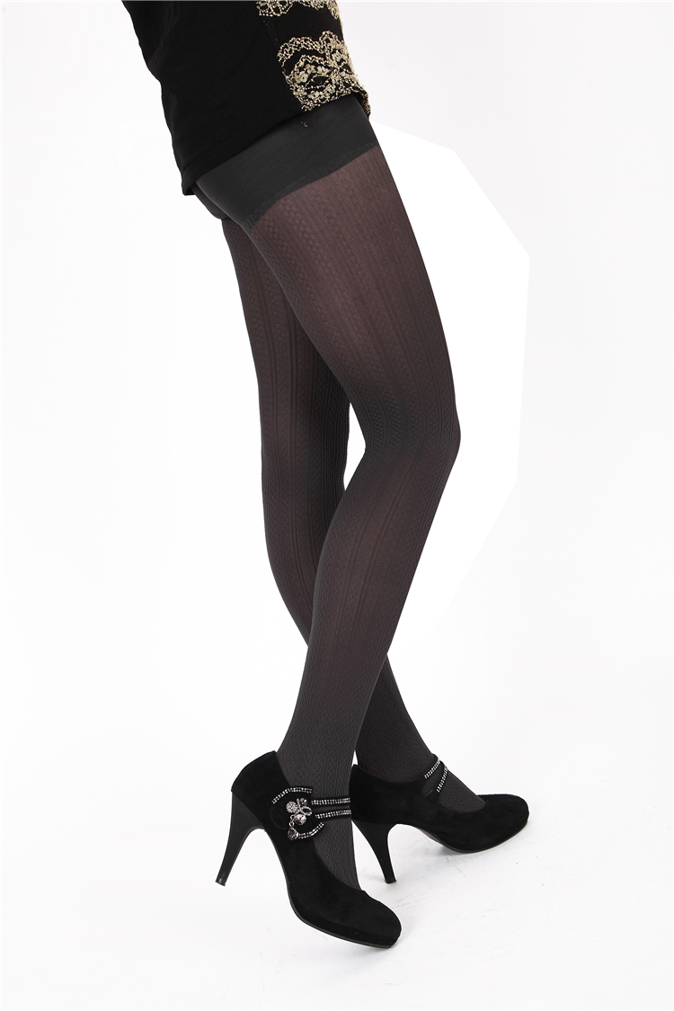The ultra-thin sexy stockings vertical bar checkered knee bottoming socks were thin pantyhose anti-snagging Leggings