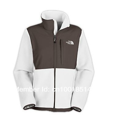 The Women's denali fleece Jackets  white Outerwear Northing Camping Windproof Coats lady Mountaineering face Sportwear