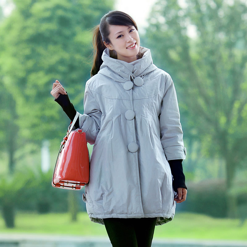 Thermal 2012 maternity clothing winter outerwear maternity wadded jacket cotton-padded jacket thickening maternity cotton-padded