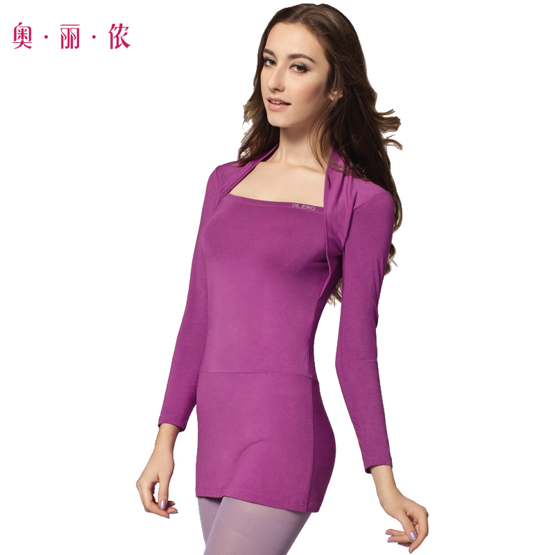Thermal clothing lounge women's pleated comfortable modal thermal underwear ojd6045
