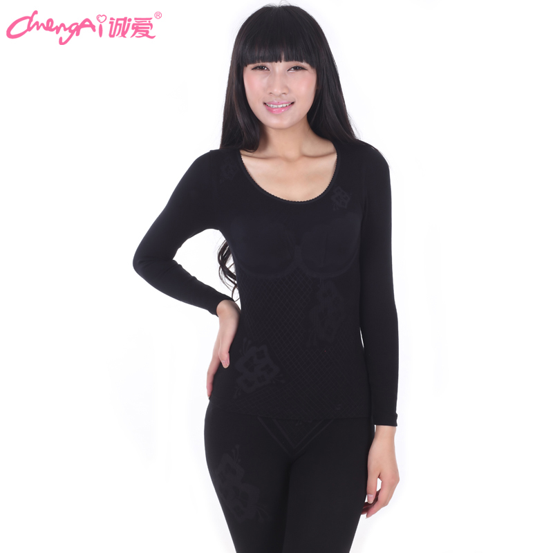 Thermal underwear set women's body shaping beauty care slim foundation underwear 8225