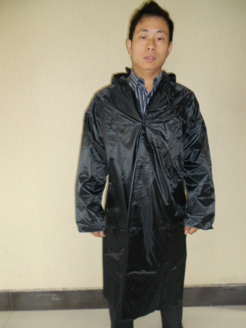 Thickening water raincoat poncho one piece raincoat thickening trench wear-resistant