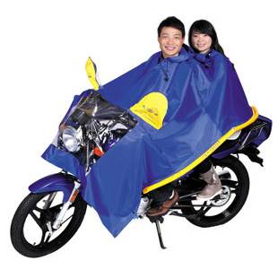 Thickening wet trousers wet double electric bicycle motorcycle raincoat poncho