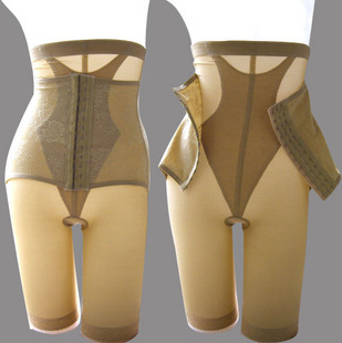 Thin body shaping beauty care pants abdomen drawing pants tiebelt butt-lifting pants