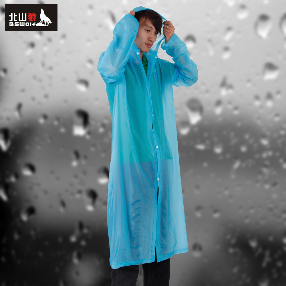 Thin Burberry poncho raincoat outdoor travel portable raincoat s001