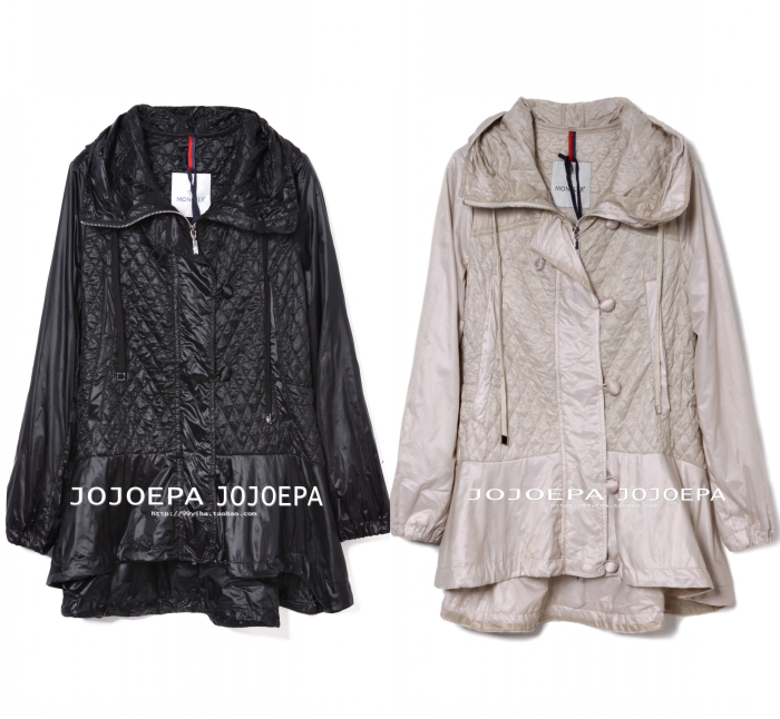 Thin female fashion doll casual loose trench all-match wadded jacket