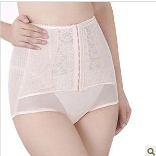 Thin high waist abdomen drawing panties seamless butt-lifting puerperal body shaping slimming pants