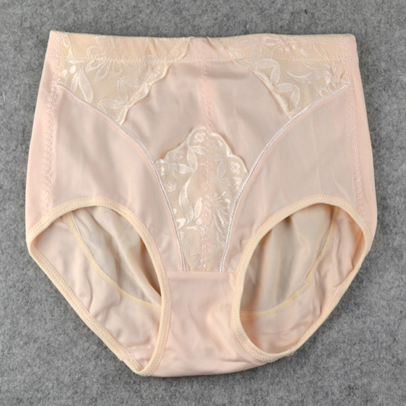 Thin mid waist slim waist abdomen drawing breathable butt-lifting body shaping pants body shaping panties