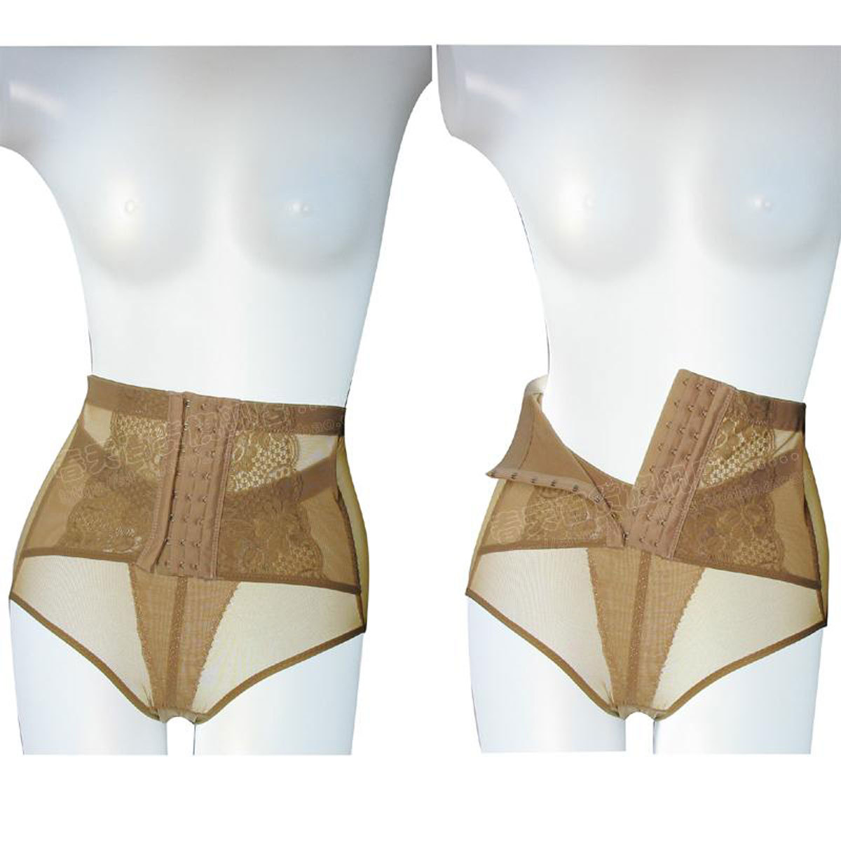 Thin super slim waist mid waist body shaping pants adjustable corselets butt-lifting pants s66k03