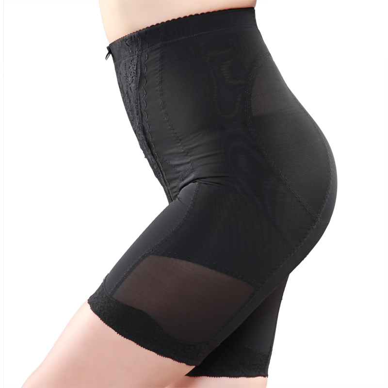 Thin waist bottom butt-lifting stovepipe beauty care pants panties abdomen drawing butt-lifting plastic pants strengthen