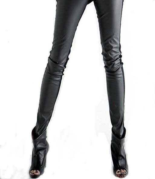 Thin Women's Elk Snow Leggings Lady Leggings split joint imitation leather+cotton ,ladie's sock High-quality,free shipping,B217