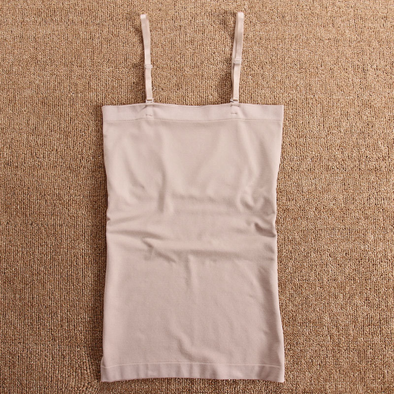 Three-color shoulder strap pinioning detachable seamless basic slim spaghetti strap