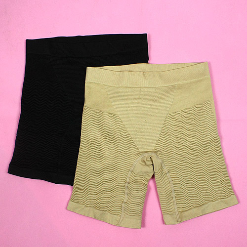 Three-dimensional wave massage fat burning stovepipe corselets plus crotch seamless body shaping pants corset ak9903