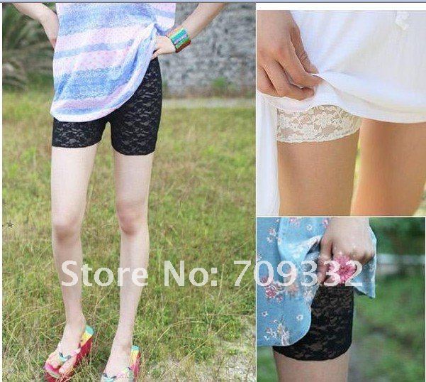 three-part three DIKU lace pants leggings Free shipping 2pcs/one bag