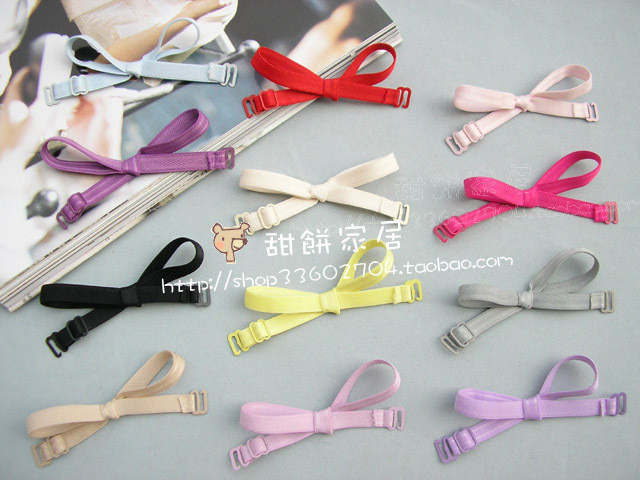 Tianbing replacement of pure cotton tape pectoral girdle shoulder strap bra women's underwear belt multi-color jd25