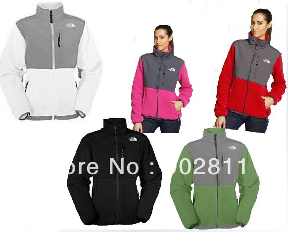 TNF northing gift NEW Free Shipping holiday gift Denali fleece Women's faceing black Fleece Jackets High Quality S-XXL