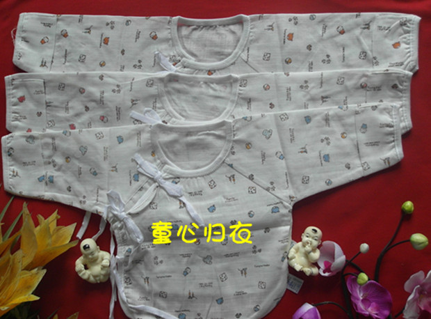 TONGTAI 1101 summer belt armfuls baby clothes baby gauze underwear newborn clothes 52