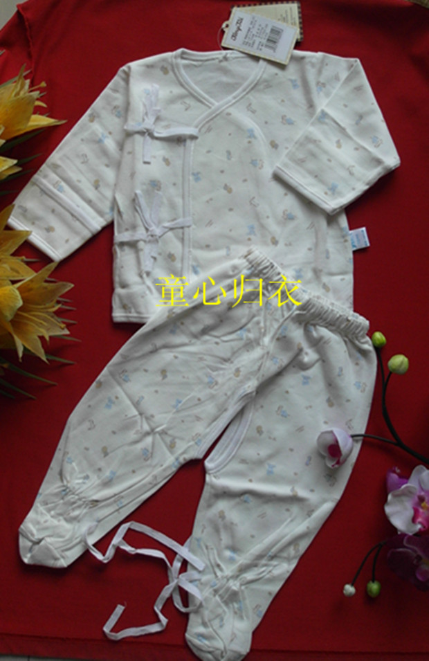 TONGTAI a27 baby 100% cotton underwear baby lacing kimono pack underwear set newborn clothes