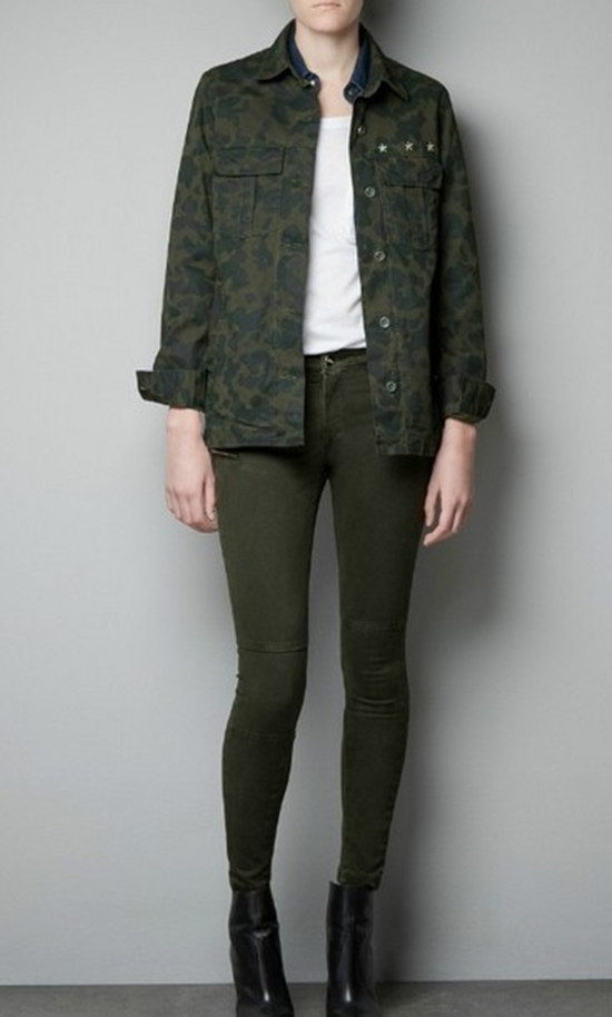 Top grade new arrival brand camouflage clothing in 3 sizes,embroidery leopard figure,high quality of cotton blends&spandex,