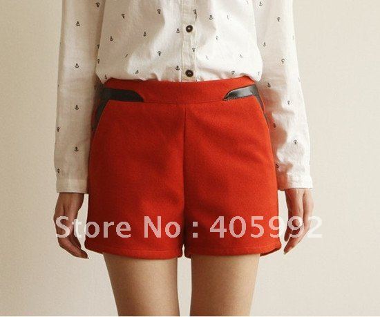 Top grade new arrival candy suits in 4 sizes, Plus size, high quality of wool&polyester lining, zipper up shorts,bright color