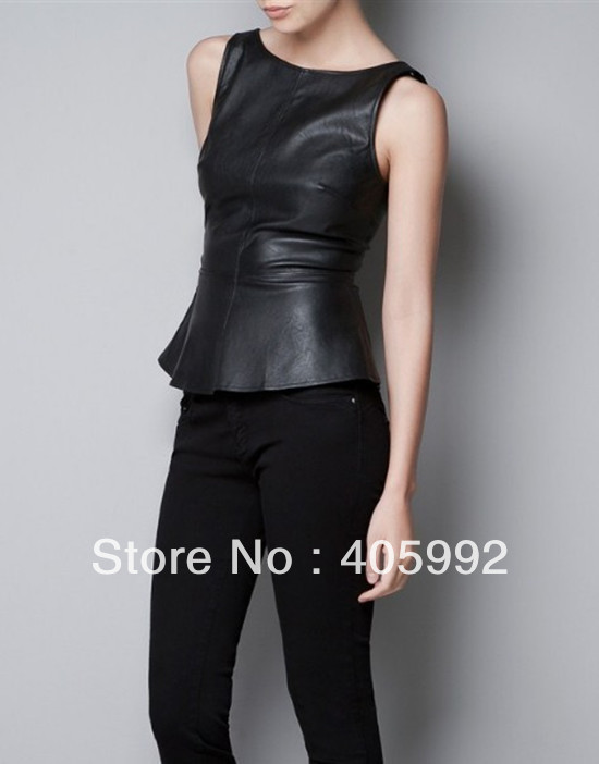 Top grade new arrival classic Vest in 3 sizes, high quality of faux leather,brief, comfortable,easy collocation with pants