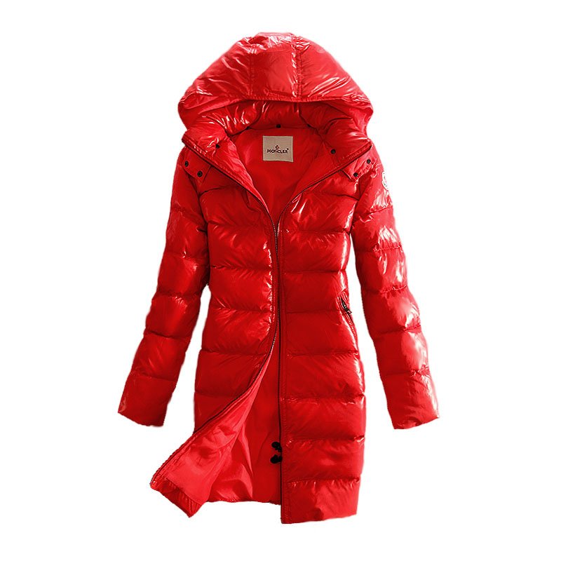 Top Quality Winter Coats Down Fashion Jacket  Female Cotton Down big Red Down Clothes