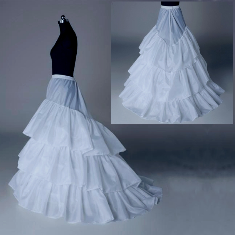 Train bustle q330 smallerone laciness elastic waist bride wedding dress fabric big skirt