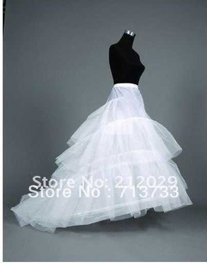Train Petticoat Wedding Dress Petticoat Crinoline Bridal Slip Skirt