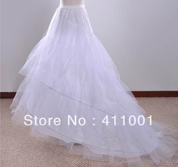 Train Wedding Dress Crinoline/Petticoat Bridal Gown Reifrock Underskirt Wedding Accessories Hot sale