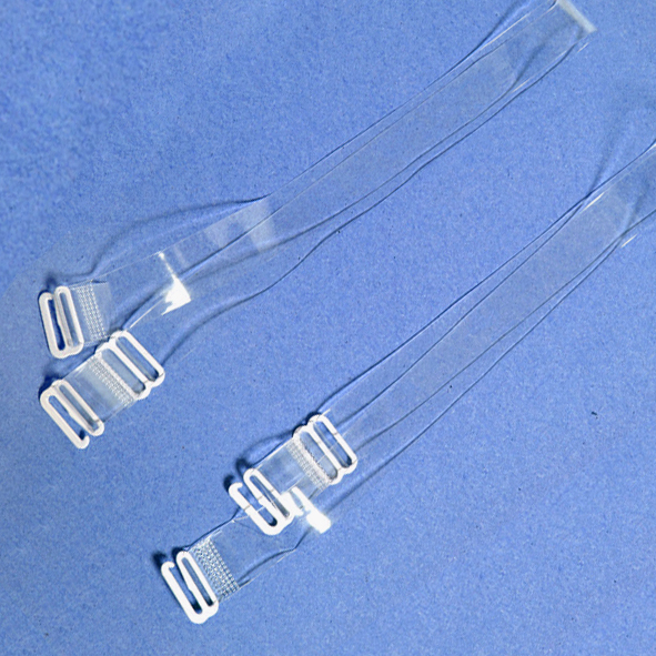 Transparent invisible shoulder strap transparent shoulder strap silica gel transparent shoulder strap pectoral girdle underwear