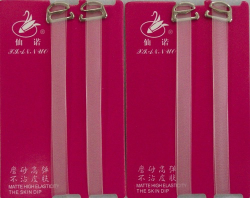 Transparent invisible tape metal buckle double-shoulder shoulder strap pectoral girdle underwear belt shoulder strap