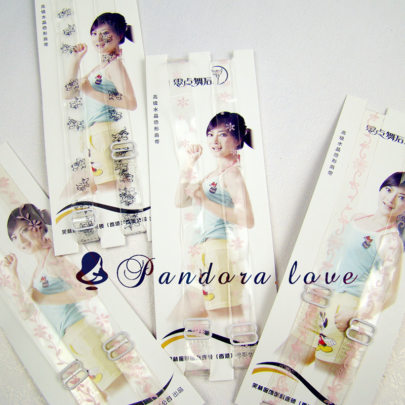 Transparent invisible underwear shoulder strap bra shoulder strap invisible shoulder strap decorative pattern 9003