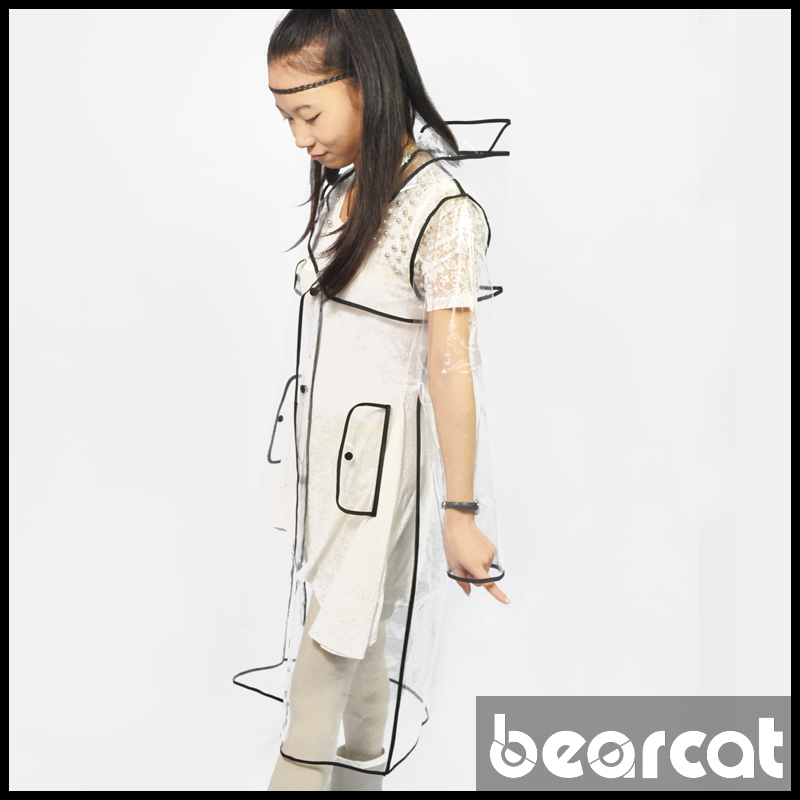 Transparent raincoat