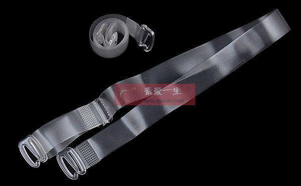 Transparent scrub shoulder strap slip-resistant transparent tape