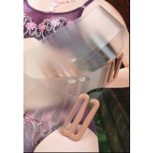 Transparent shoulder strap slip-resistant elasticities are general 9