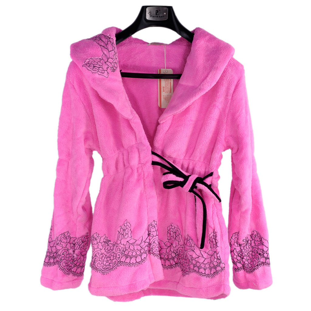 TS-0099, 2012 - luxurious and noble coral fleece sleep set lounge lf218,FREE SHIPPING