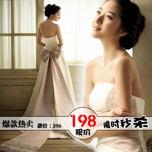 TSDJY--Sweet princess bride Korean Bra tail wedding dress 2012 pregnant women can wear the latest in winter 2251