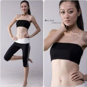 Tube top underwear spaghetti strap basic bra top vest tube top around the chest small vest female