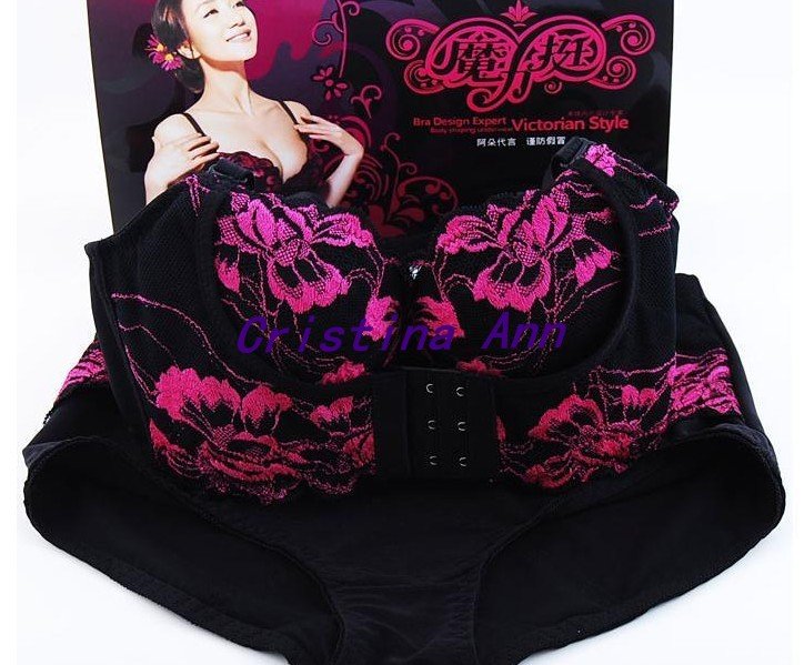 TV Shopping Products Genuine EVE SCRET Magic ting  Sexy Bra and underwear set Free shipping