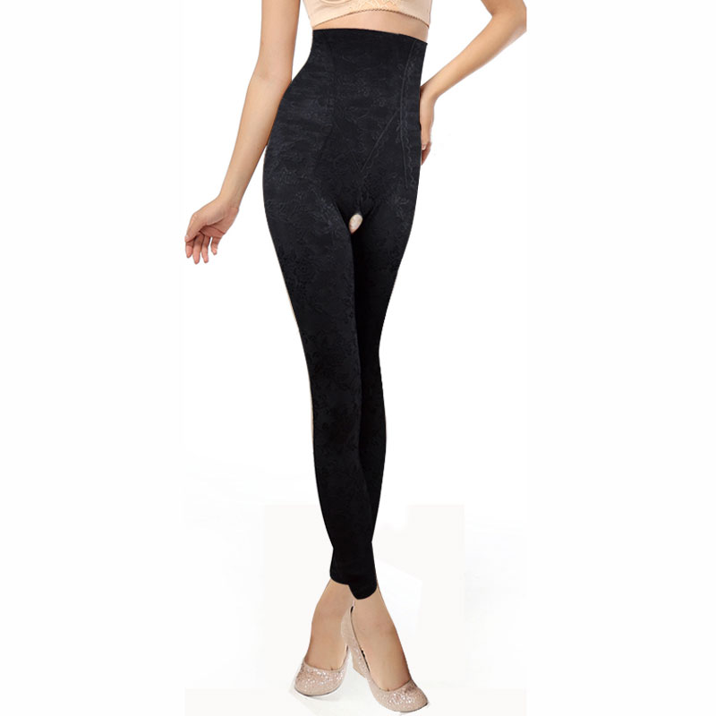 Ultra high waist abdomen pants drawing butt-lifting abdomen body shaping pants beauty care pants trousers