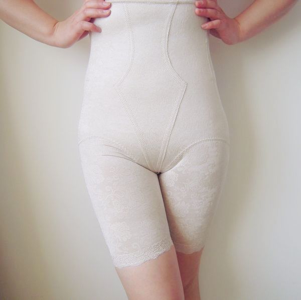 Ultra high waist abdomen print drawing butt-lifting basic plus size body shaping pants slimming corset beauty care female