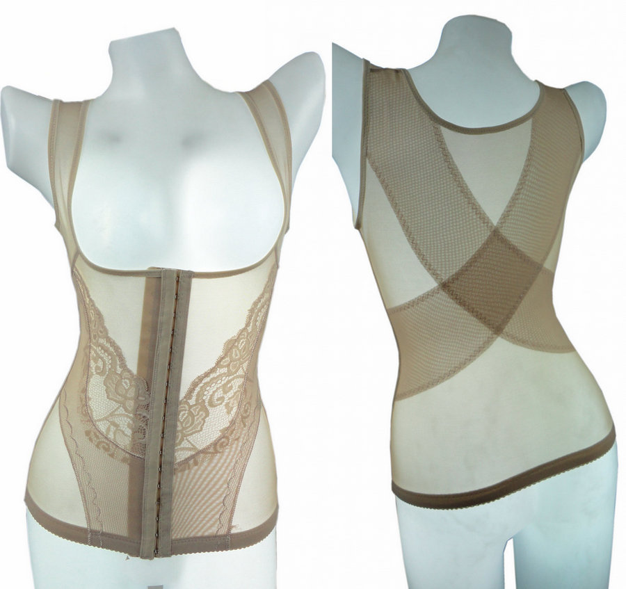 Ultra-thin adjustable drawing abdomen shaper bra thin clothing beauty care underwear shapewear female