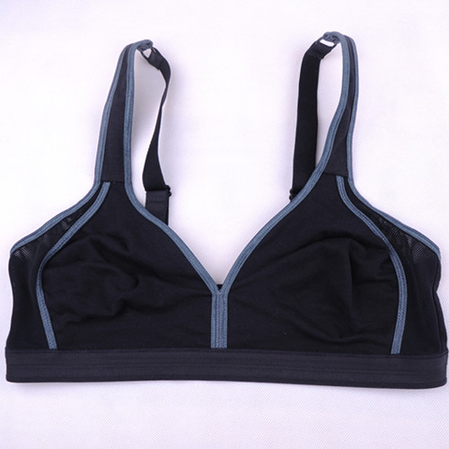 Ultra-thin breathable comfortable home sleeping nursing bra plus size bra underwear