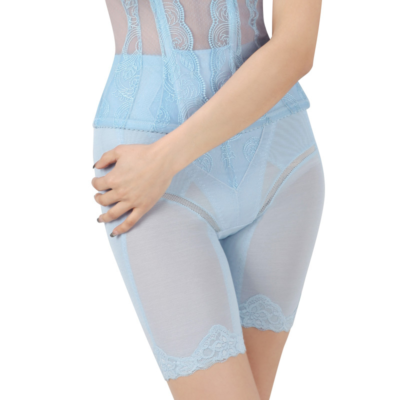 Ultra-thin comfortable breathable trousers bottom pants legs magnetic vitality abdomen drawing butt-lifting beauty care plastic