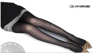 Ultra-thin Core-spun Yarn jacquard silk socks pantyhose women's wire socks