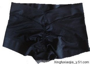 Ultra-thin fabric silky seamless butt-lifting body shaping pants women's corset pants shorts roll-up hem slimming pants