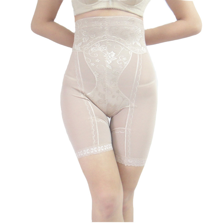 Ultra-thin high waist abdomen drawing pants butt-lifting panties beauty care slimming body shaping pants corset pants 2