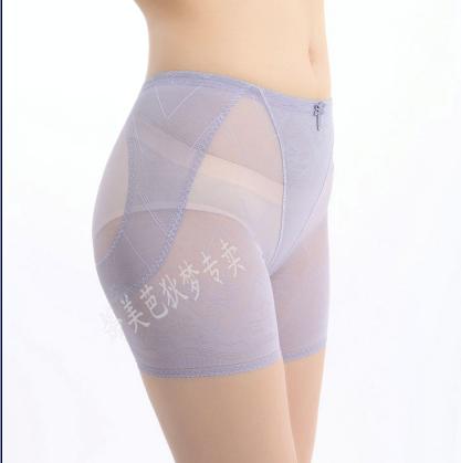 Ultra-thin silk protein abdomen pants drawing thin waist butt-lifting body shaping beauty care plastic pants